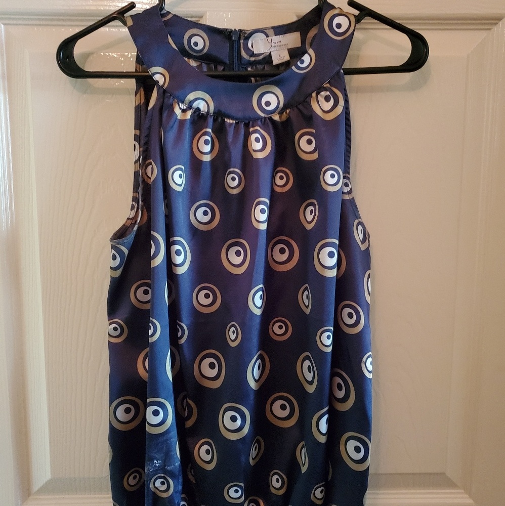 Beautiful sleeveless halter blouse